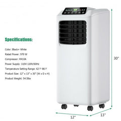 8 000 BTU Portable Air Conditioner / Cooler