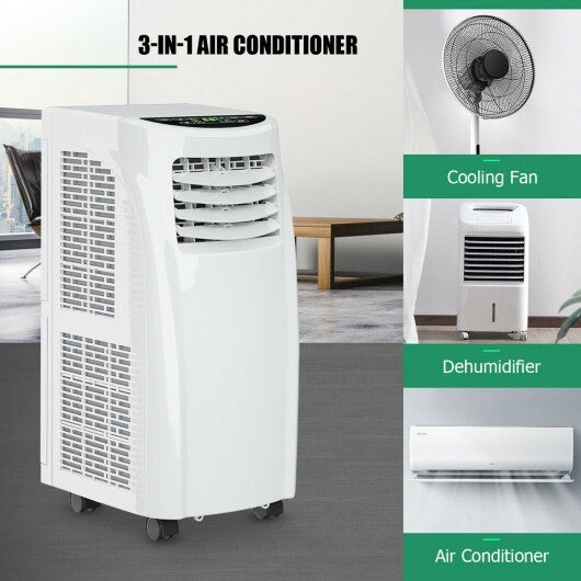 8 000 BTU Portable Air Conditioner with Sleep Mode and Dehumidifier Function